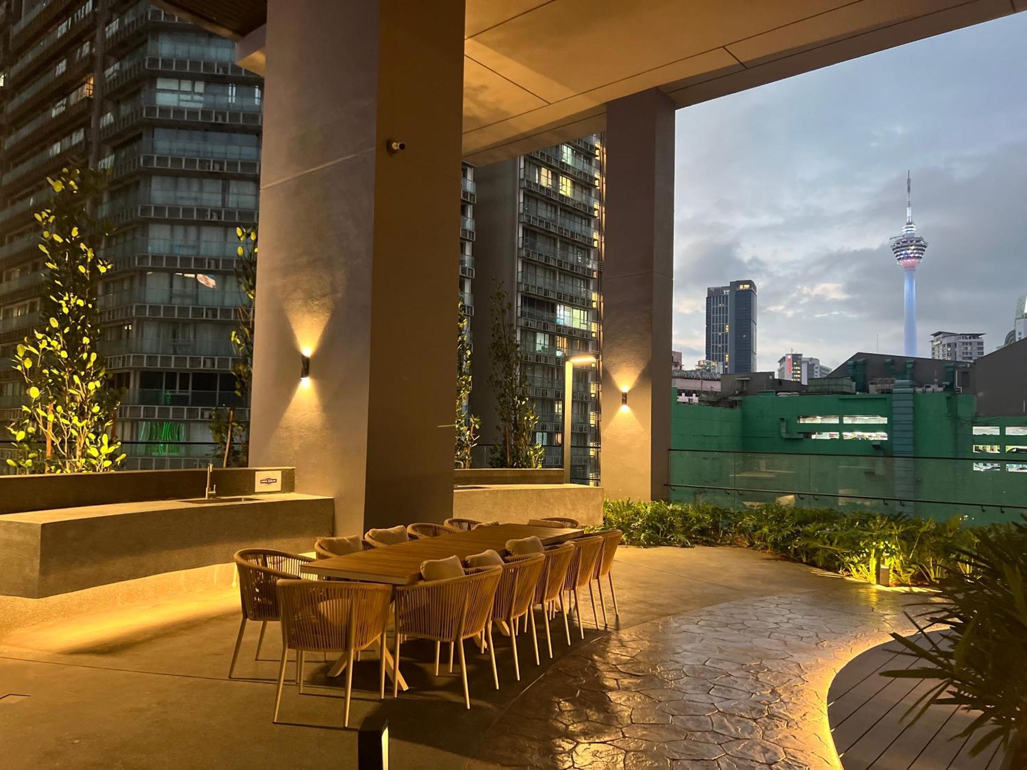 קואלה לומפור Popular Suites At Axon Residence Klcc מראה חיצוני תמונה